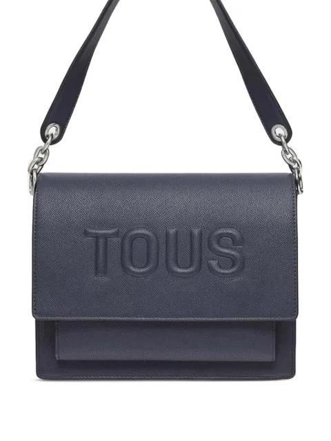 TOUS medium Audree embossed-logo satchel