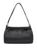 TOUS medium Gloss gathered leather shoulder bag - Black