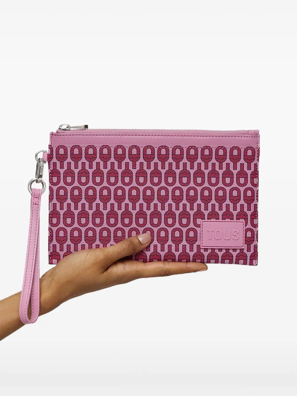 TOUS patterned wristlet wallet - Rosa