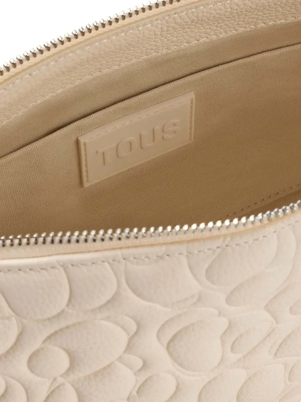 Tous Quilted Chain-strap Cross-body Bag In Neutral