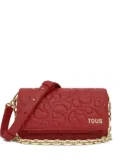 TOUS embossed chain-strap bag - Red