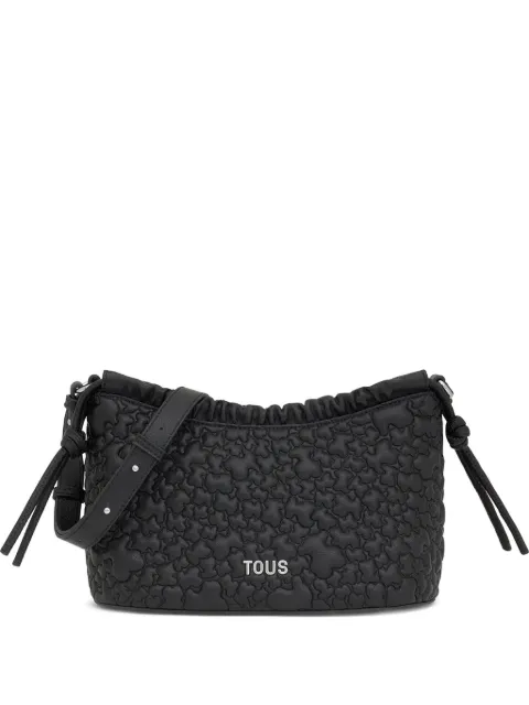 TOUS bear-embossed drawstring cross body bag