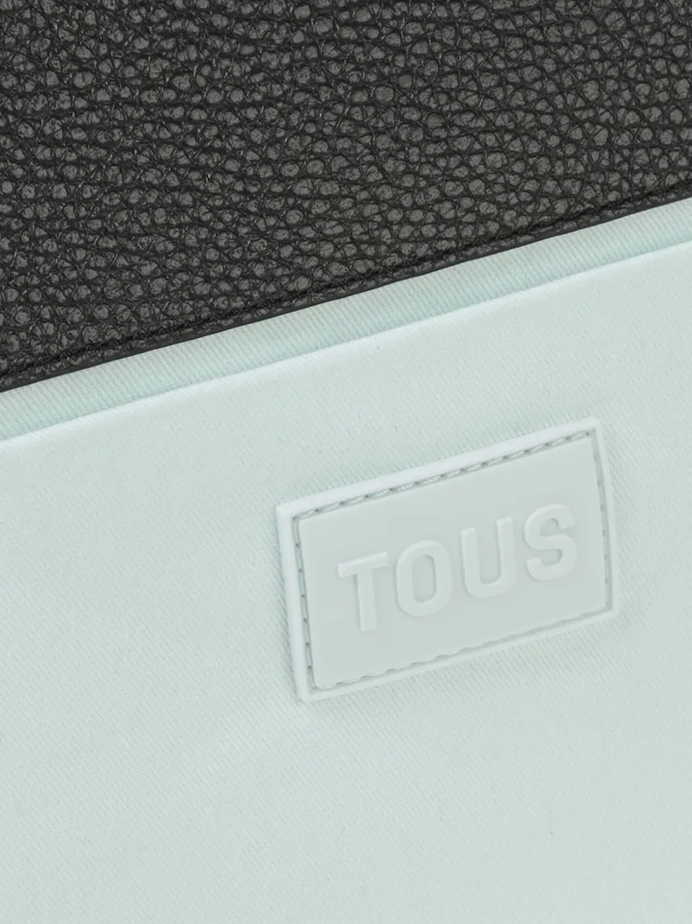 TOUS City shopper met logo-reliëf Zwart