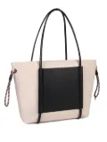TOUS Empire drawstring-detail panelled tote bag - Neutrals