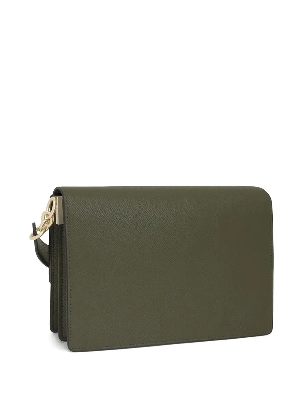 Tous Audree Embossed-logo Crossbody Bag In Green