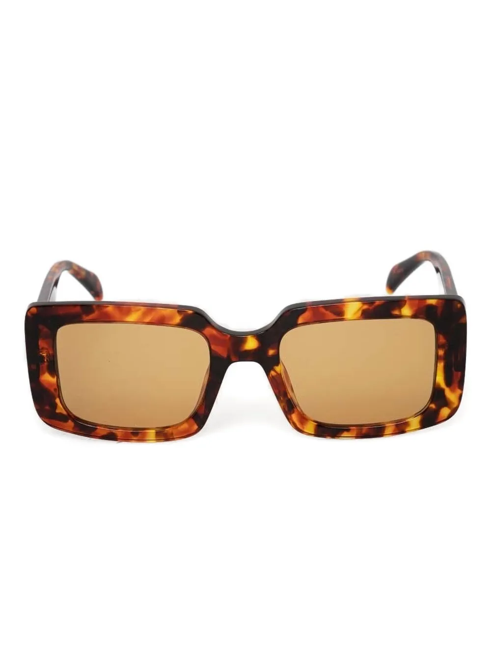 TOUS Zonnebril met schildpadschild-design Bruin