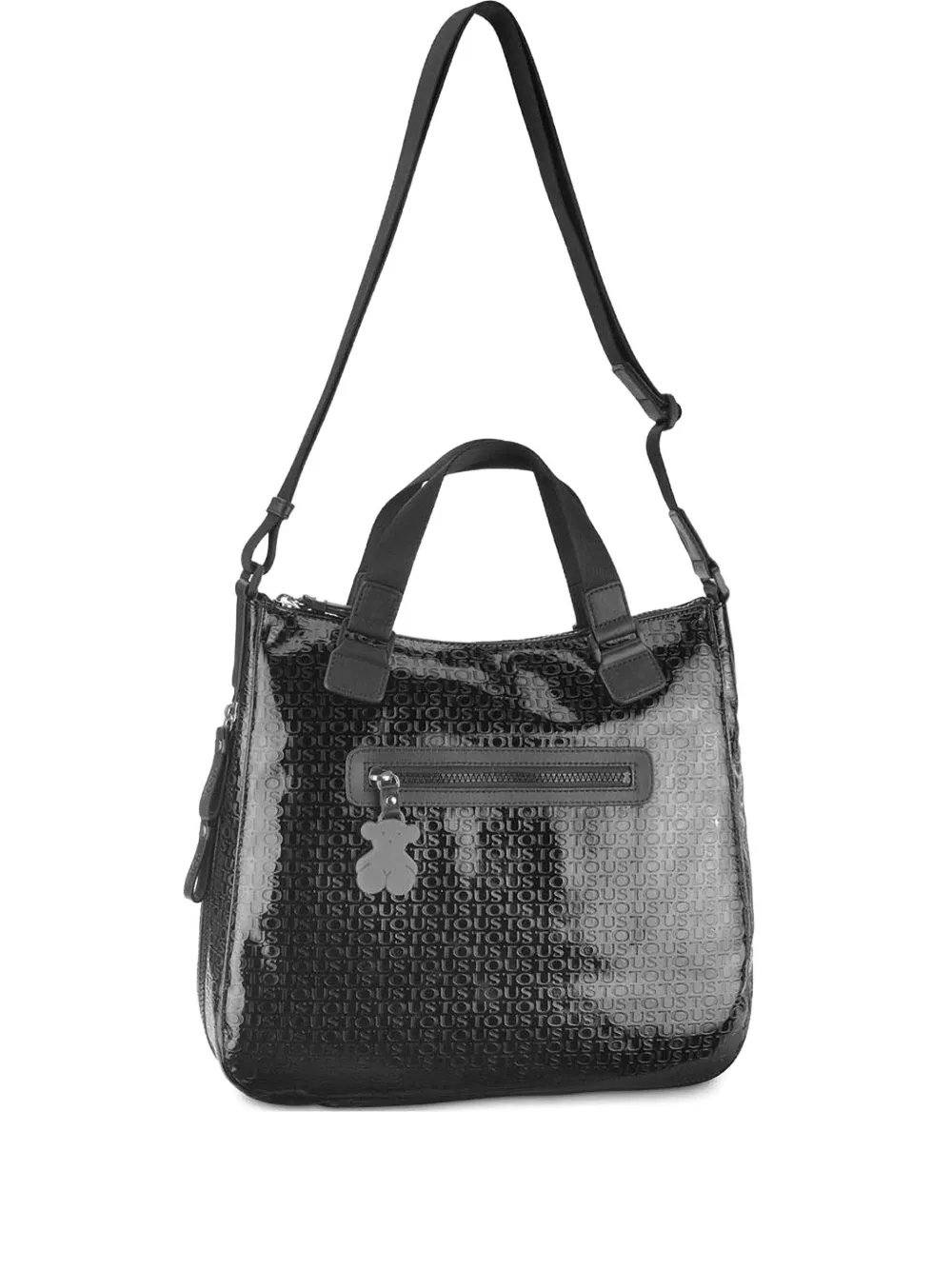 logo-plaque tote bag