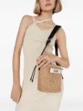 TOUS drawstring woven bucket bag - Neutrals