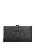 TOUS Miranda embossed-logo leather wallet - Black