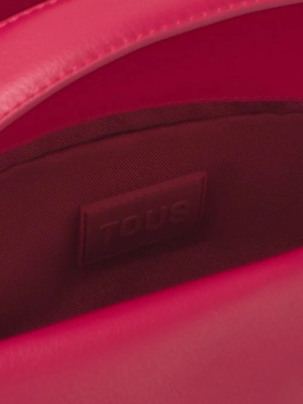 Tous Embossed-logo Top-handle Tote Bag In Pink