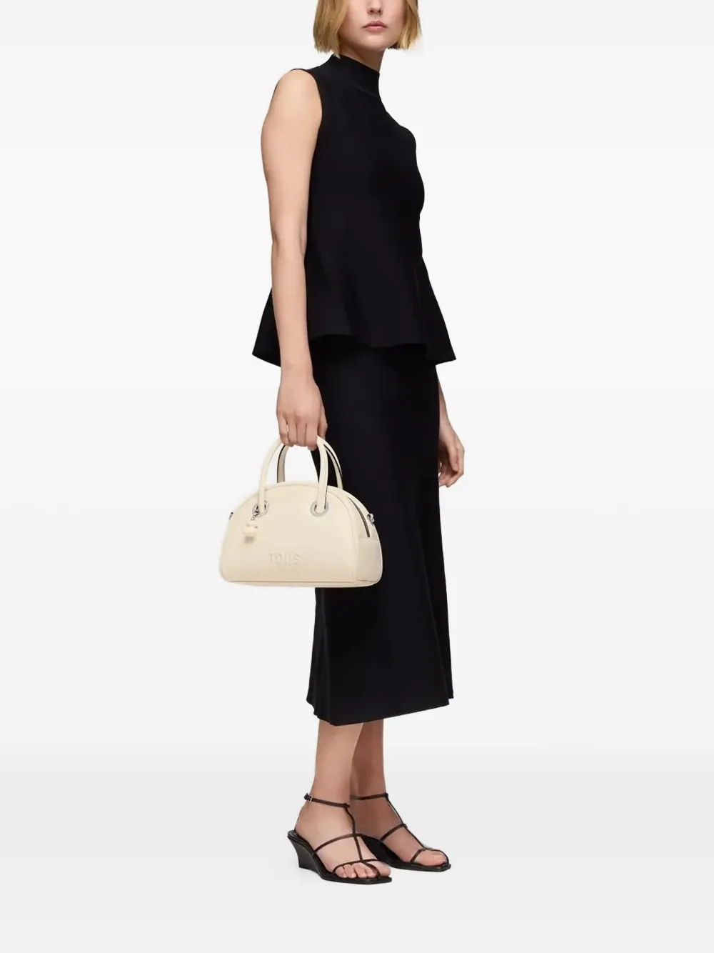 Tous Poppy Tote Bag In Neutral