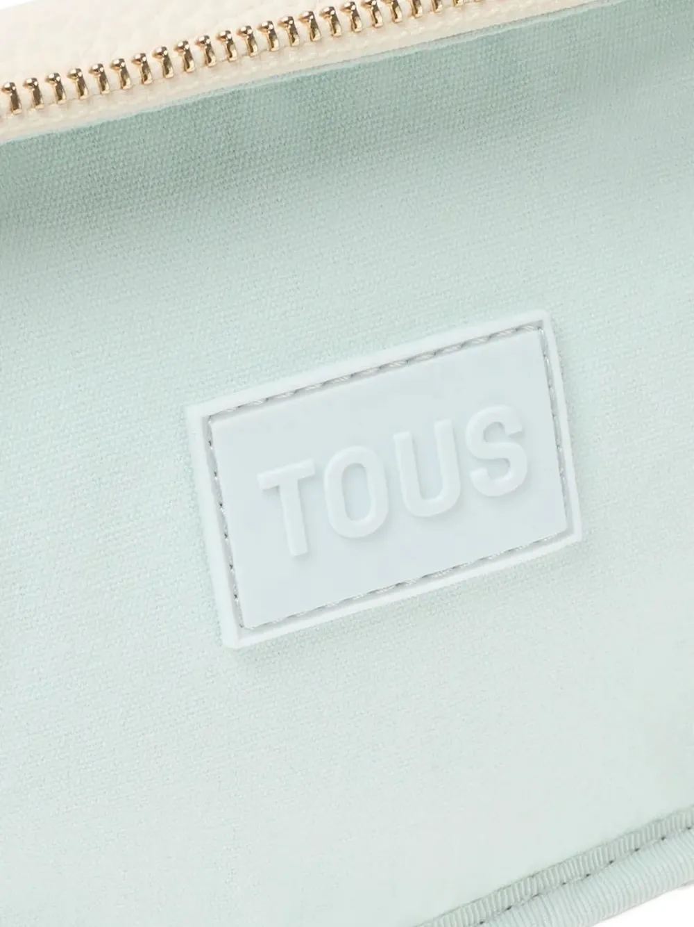 Tous Small Embossed Floral Crossbody Bag In Neutral