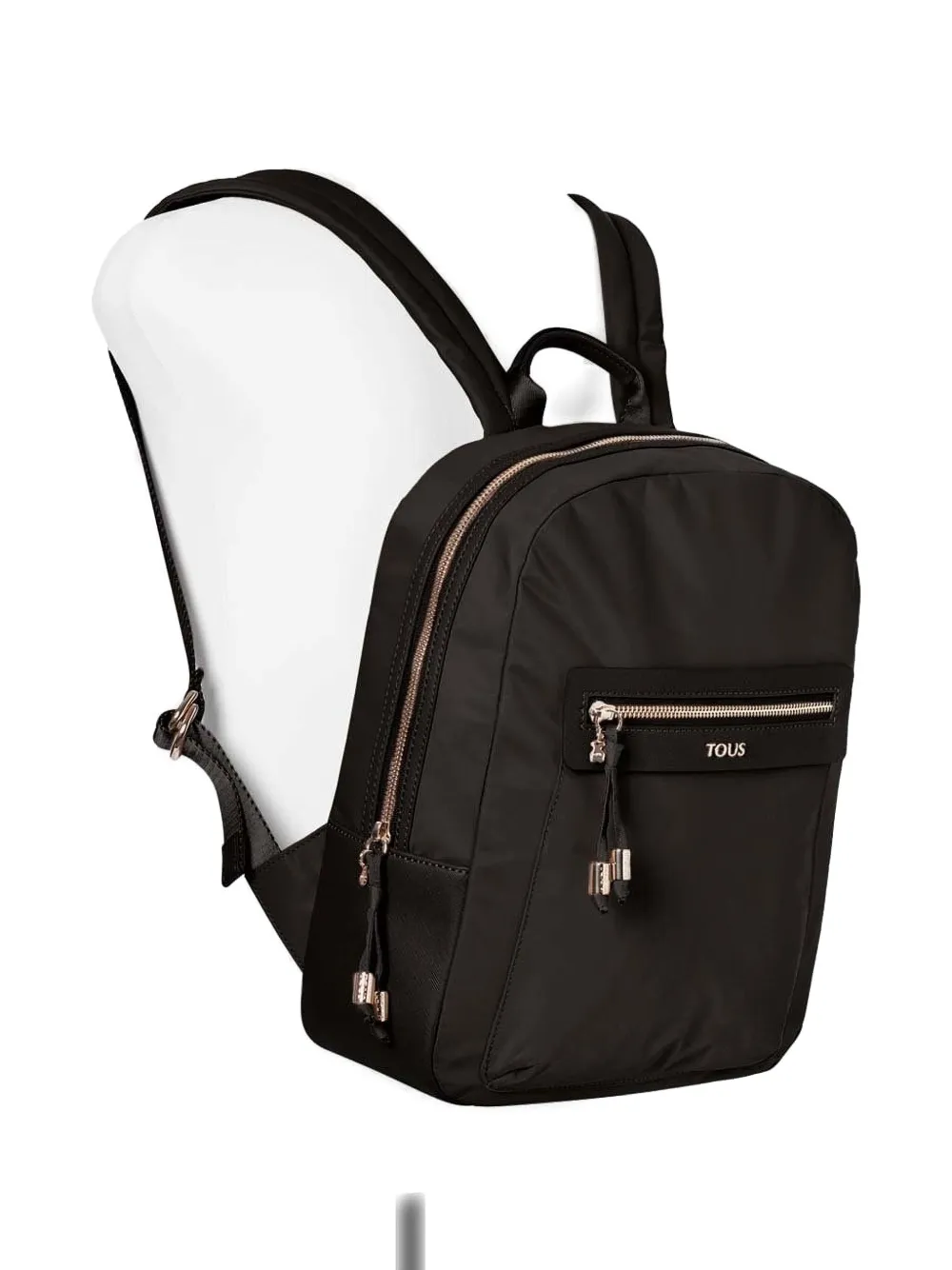 Tous Logo-embellishment Backpack In Black