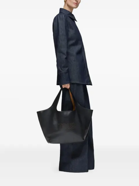 TOUS Borsa tote Lirio grande con logo