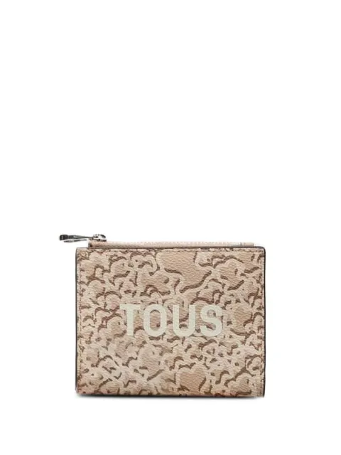 TOUS logo-print zip wallet