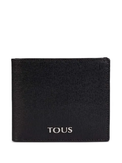 TOUS textured leather cardholder