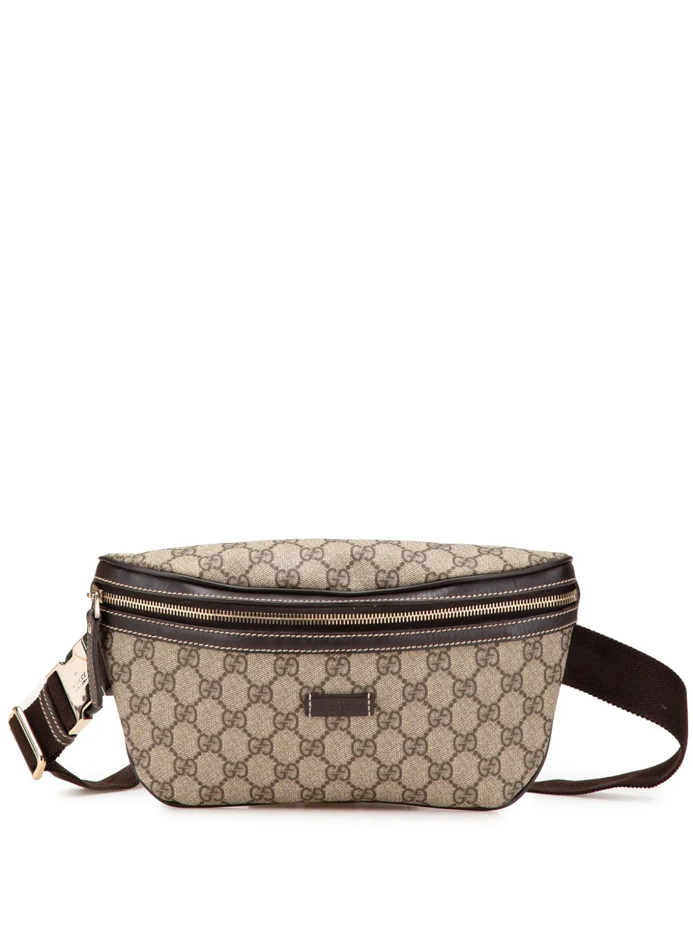 Gucci Pre-Owned 2000-2015 GG Supreme belt bag - ブラウン Gucci Pre-Owned 2000-2015 GG Supreme belt bag - ブラウン
