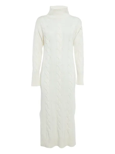 8 by Yoox cable-knit high-neck dress