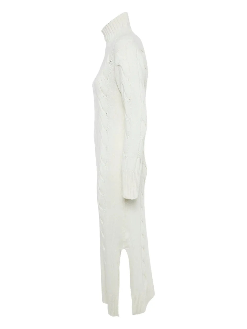 8 by Yoox cable-knit high-neck dress | Image 2