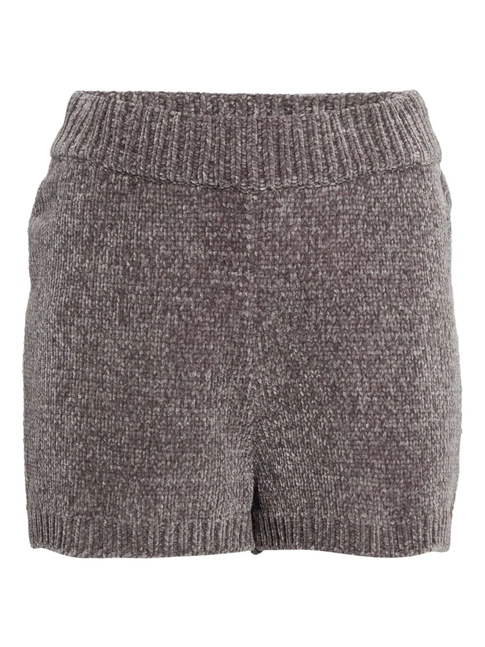 MAJORELLE Denitza chenille shorts | Grey | Image 1