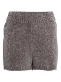 MAJORELLE Denitza chenille shorts - Grey