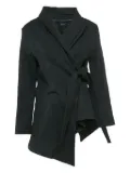 Etal asymmetrical tie jacket - Black