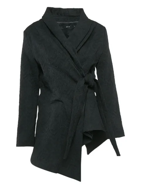 Etal asymmetrical tie jacket