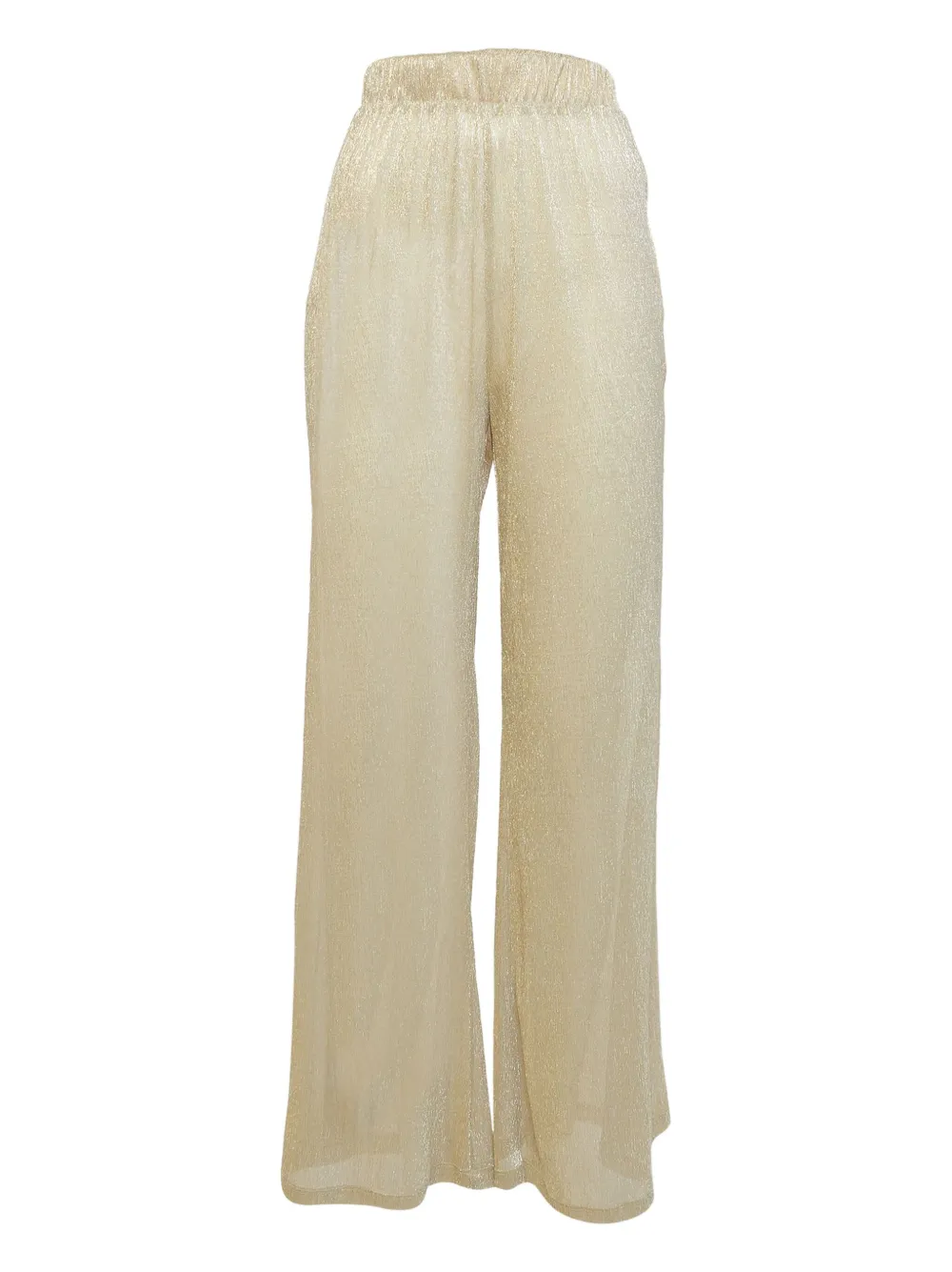 MAJORELLE lurex palazzo pants | Neutrals | Image 1