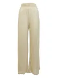 MAJORELLE lurex palazzo pants - Neutrals