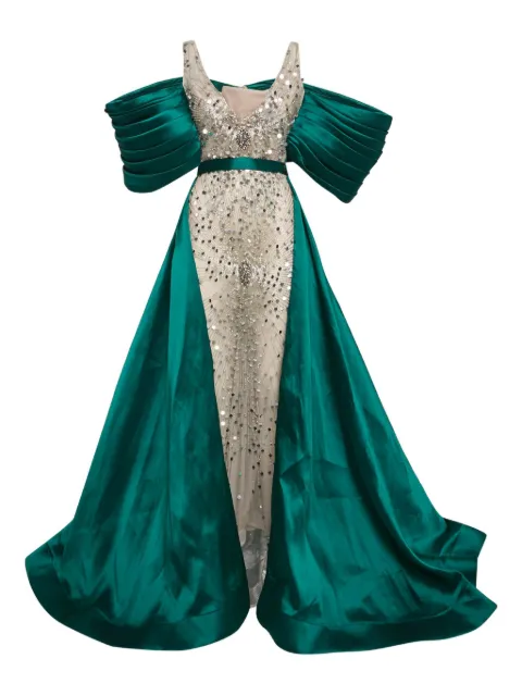 Diana Malivani embellished gown