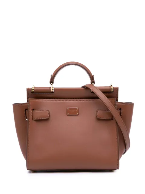 Dolce & Gabbana Pre-Owned 2000-2024 Small Calfskin Sicily 62 satchel