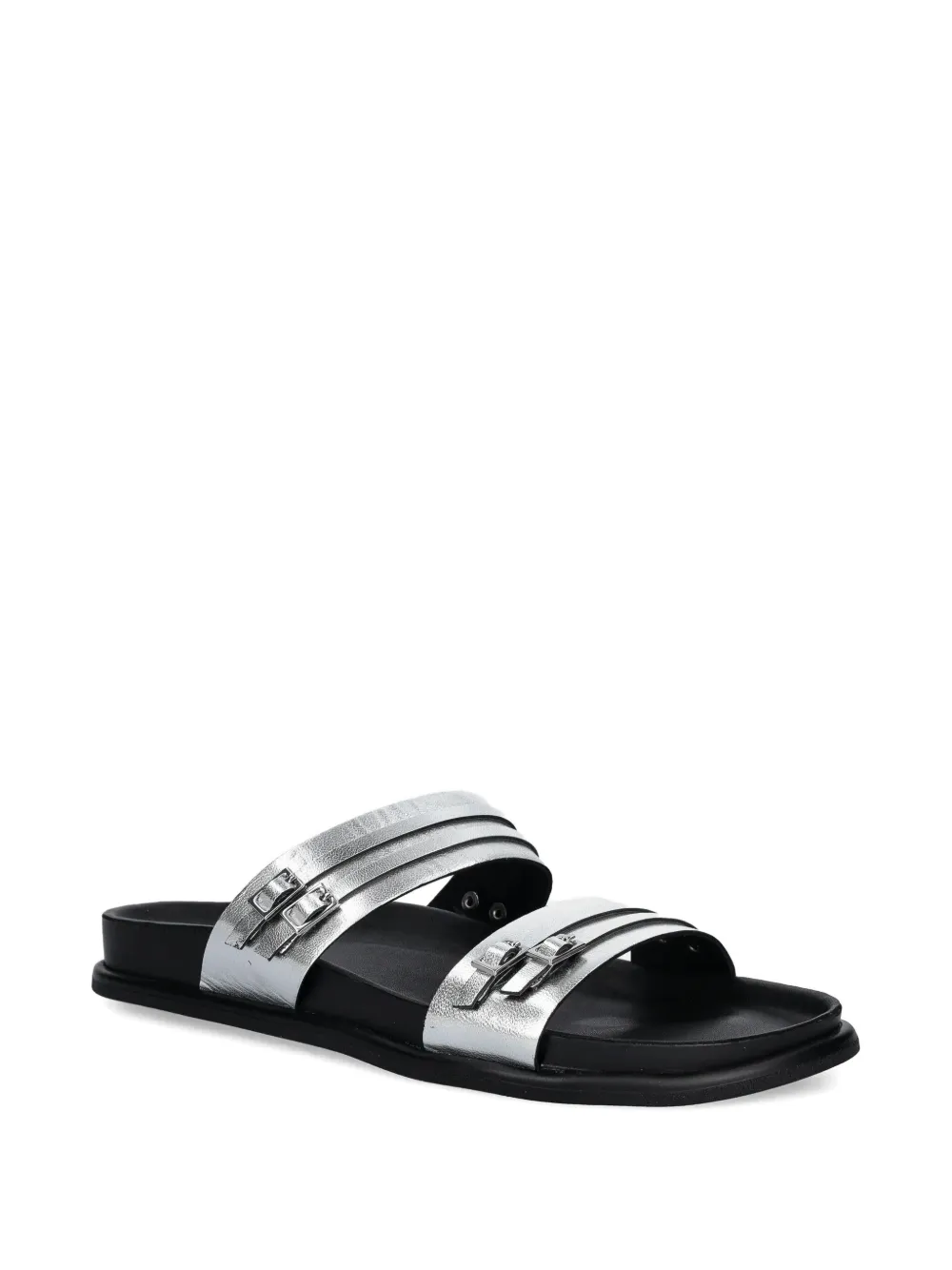 VAGABOND buckle-detail leather slides | Image 2