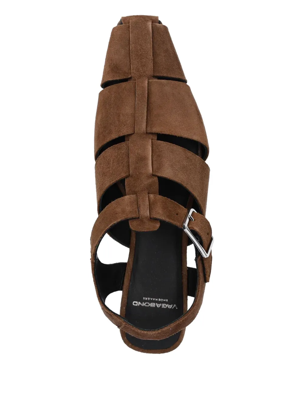 VAGABOND Wioletta buckle-fastening cut-out sandals Brown
