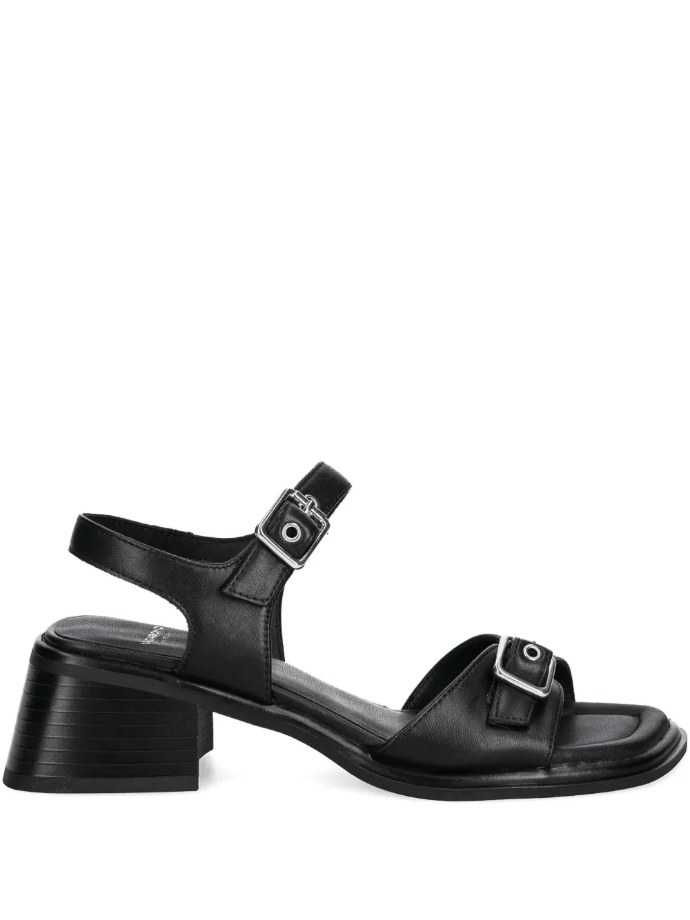 VAGABOND 53mm Ines buckle-detail block-heel sandals | Black | Image 1
