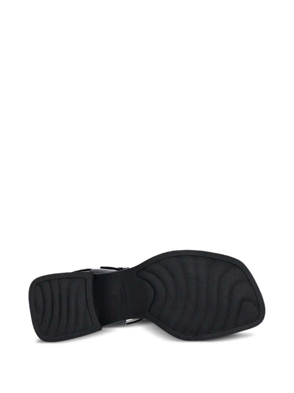 VAGABOND 53mm Ines buckle-detail block-heel sandals Black