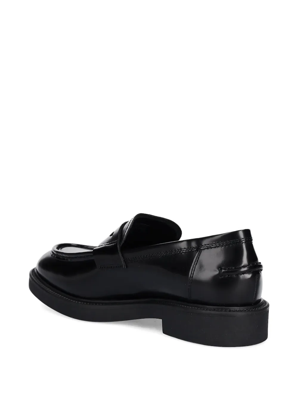 VAGABOND Alex leather penny loafers Black