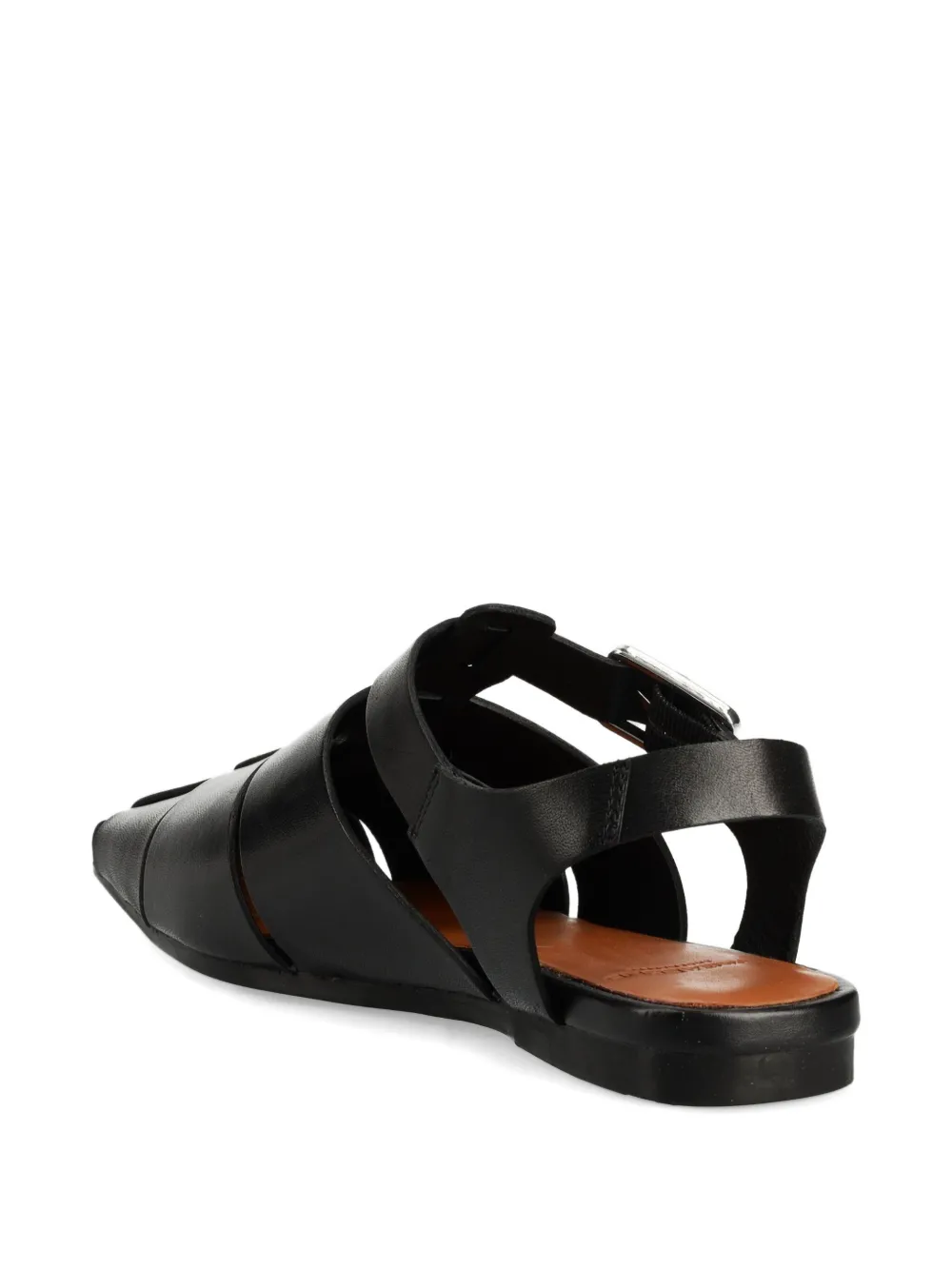 VAGABOND Wioletta buckle-fastening leather sandals Black