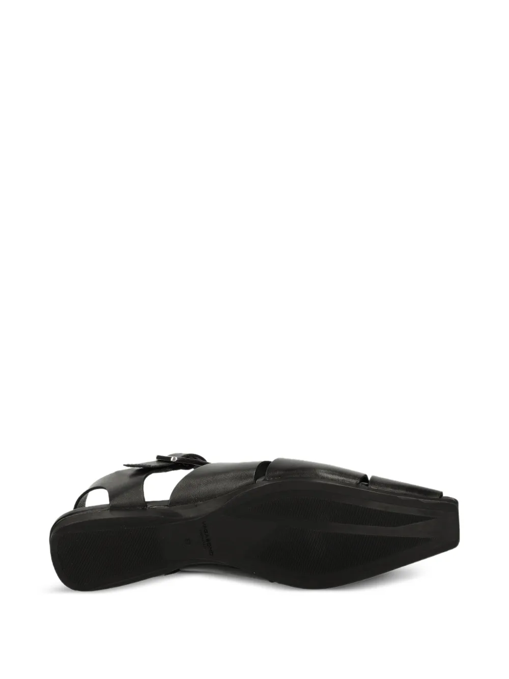 VAGABOND Wioletta buckle-fastening leather sandals Black