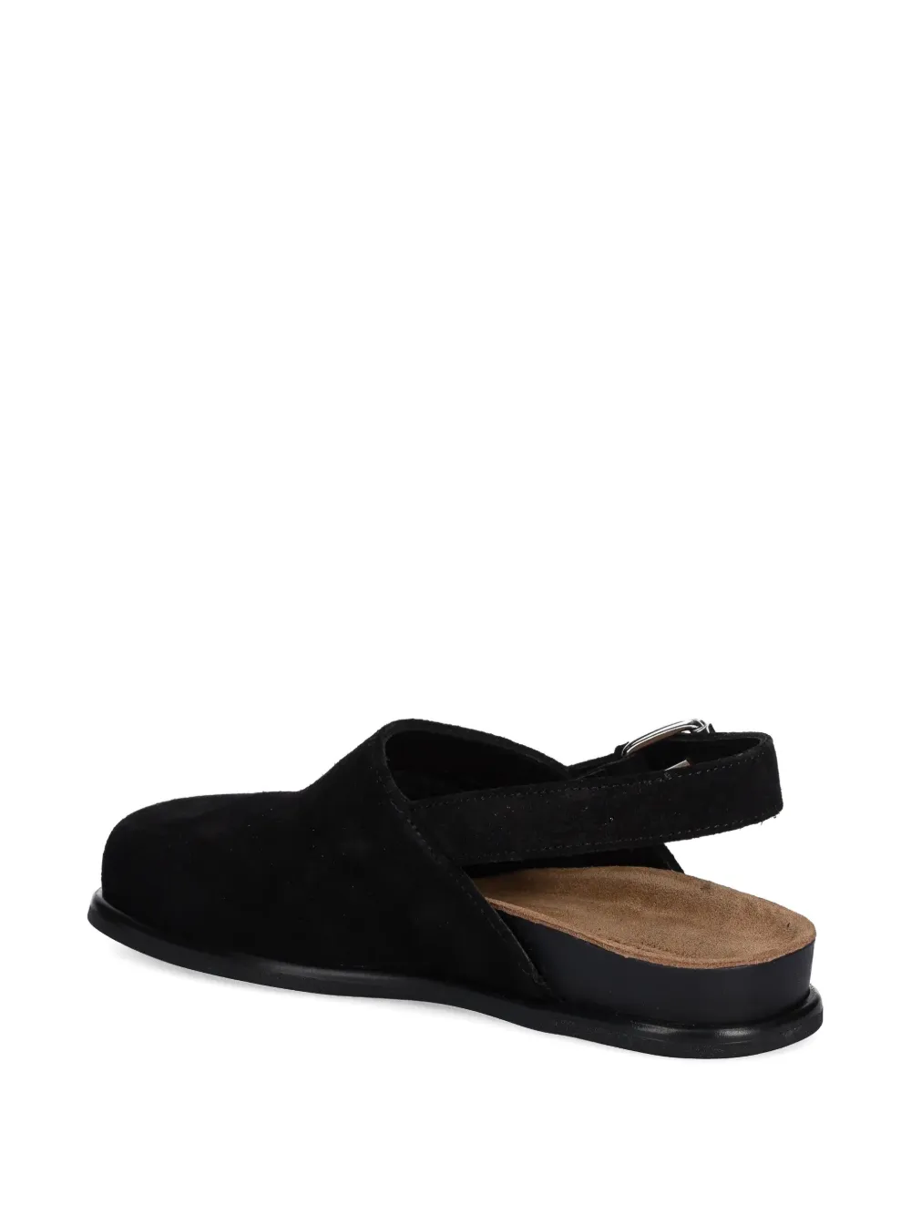 VAGABOND Effie slingback buckle sandals Black
