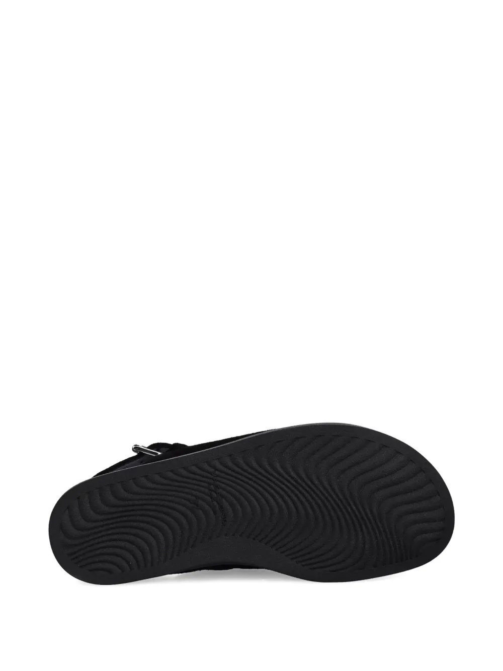 VAGABOND Effie slingback buckle sandals Black