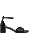 VAGABOND 45mm Piper ankle-strap block-heel sandals - Black