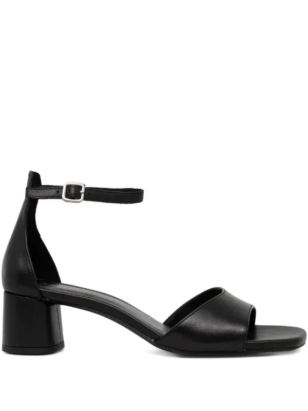 VAGABOND 45mm Piper ankle-strap block-heel Sandals Black FARFETCH PH