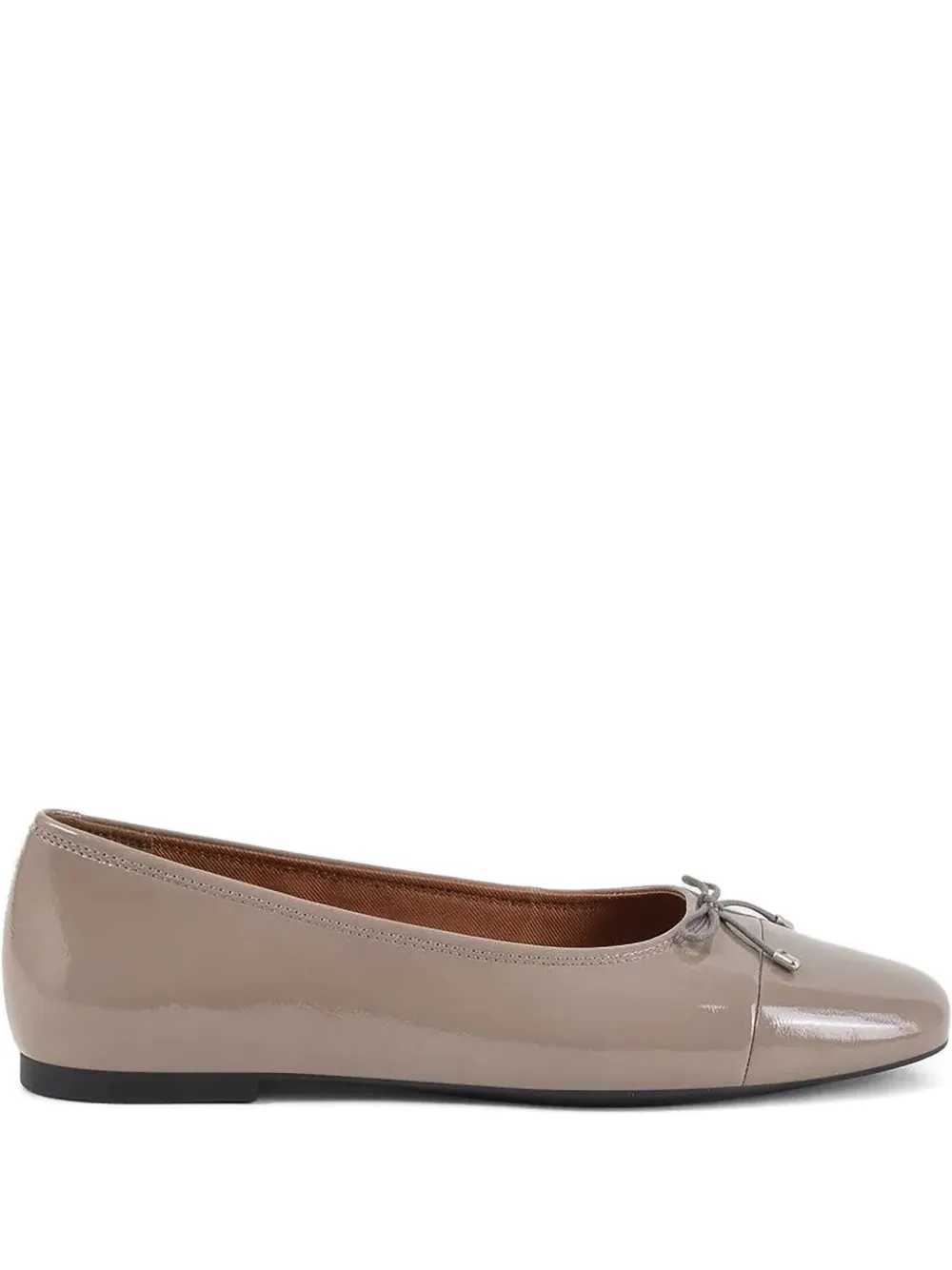VAGABOND Jolin ballerina's met strikdetail en ronde neus Beige