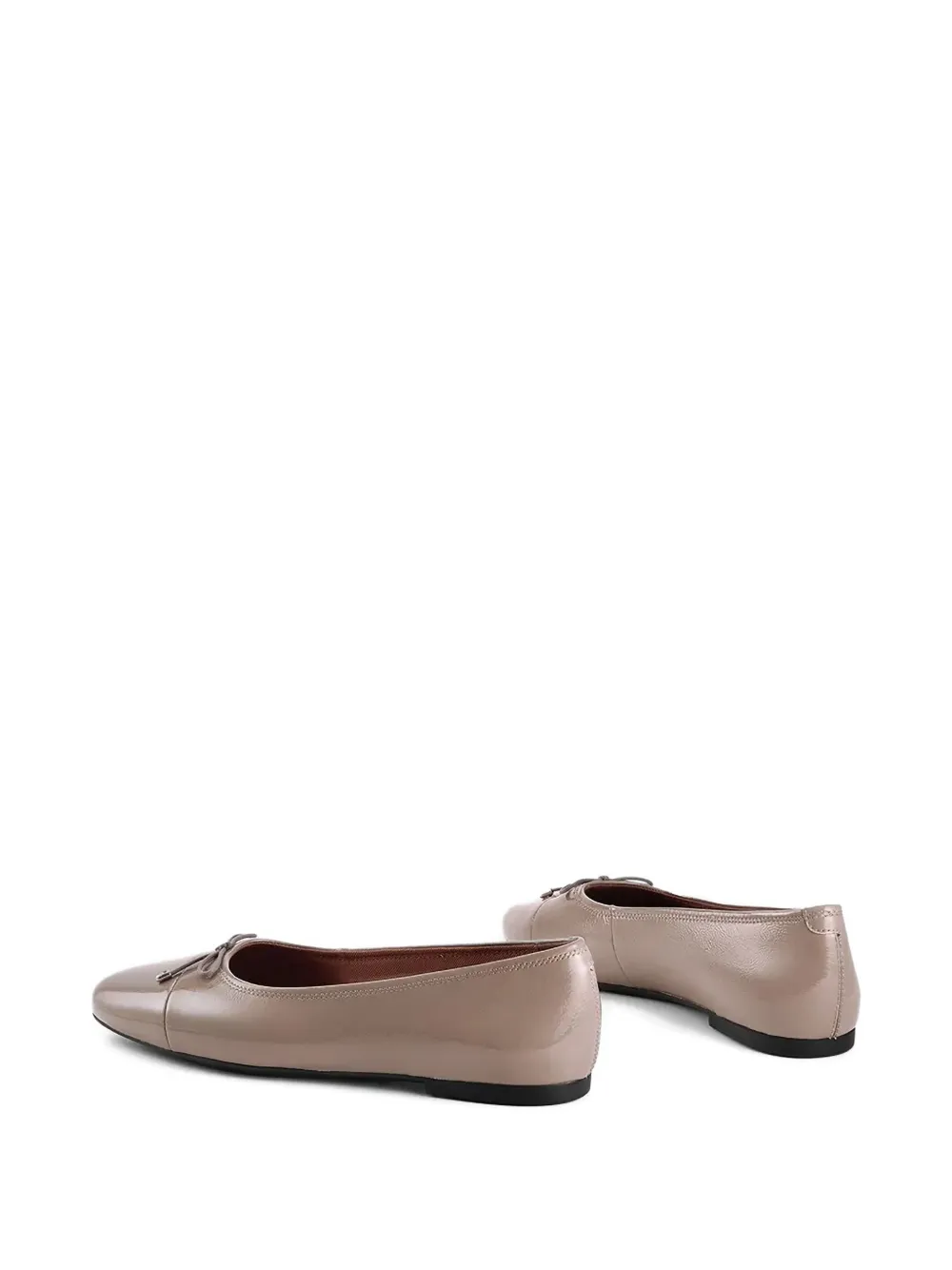 VAGABOND Jolin ballerina's met strikdetail en ronde neus Beige