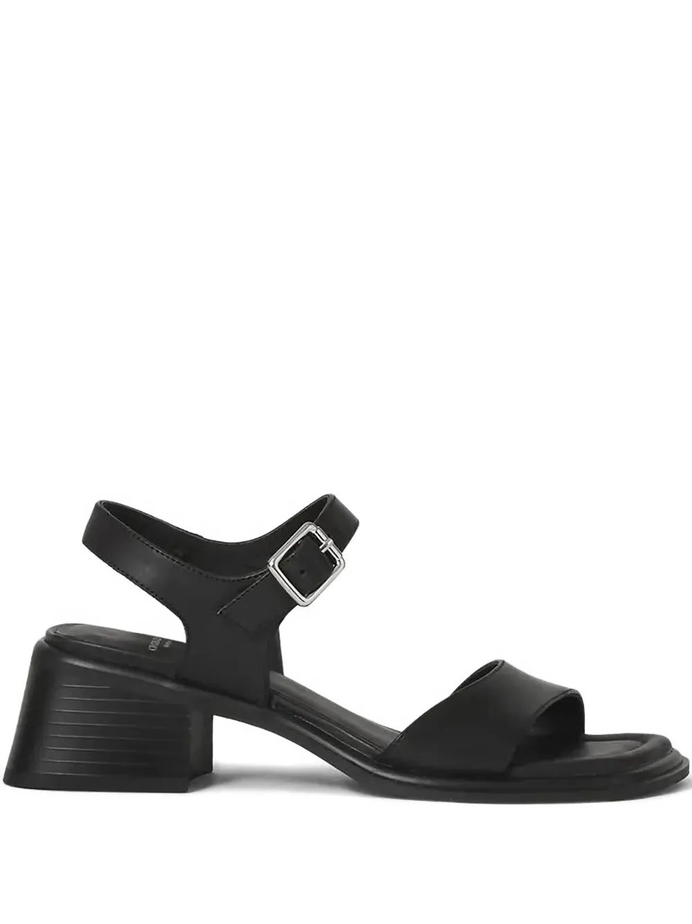 VAGABOND 53 mm Ines sandalen met blokhak en enkelbandje Zwart