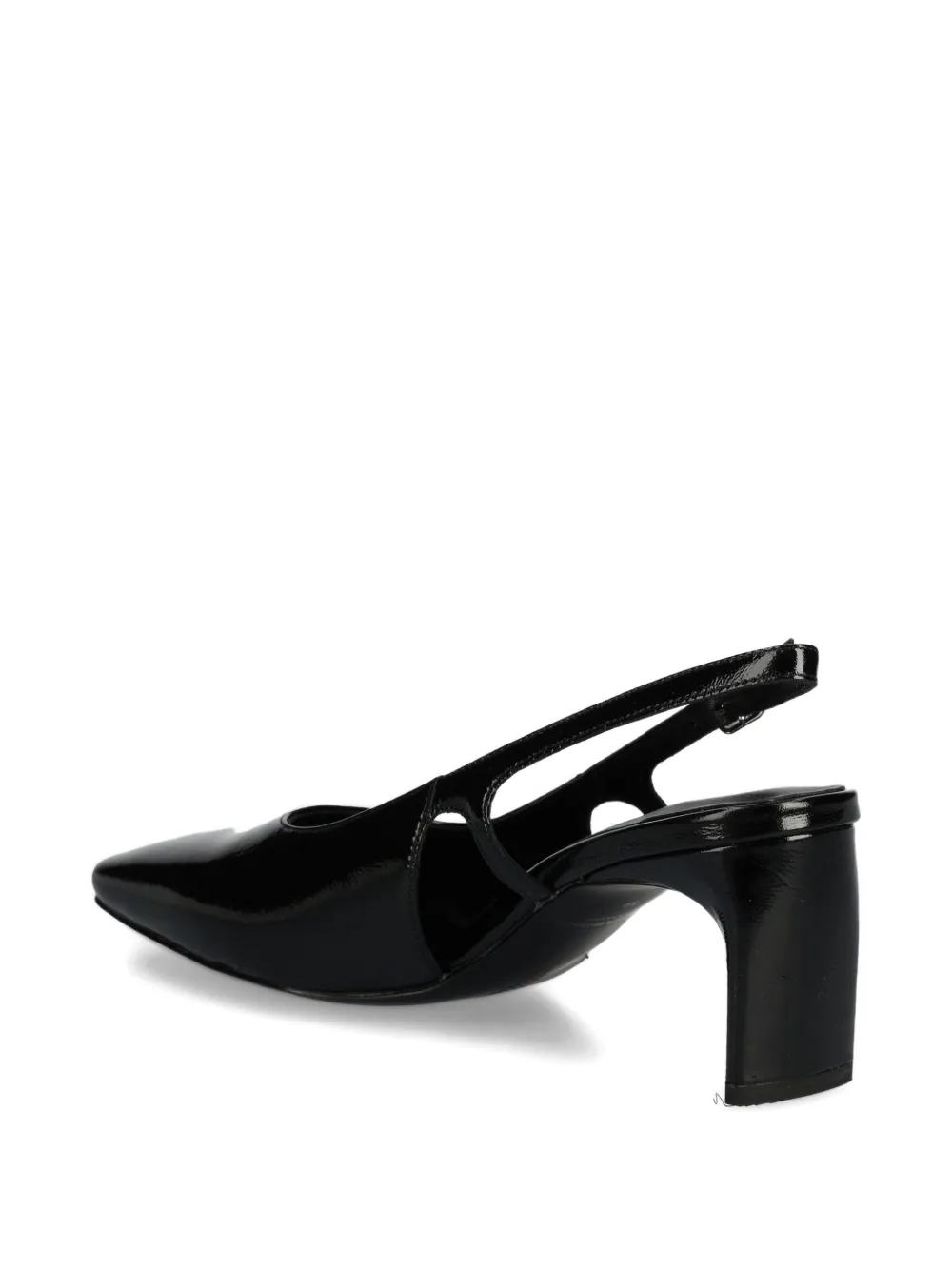VAGABOND slingback square-toe pumps Black