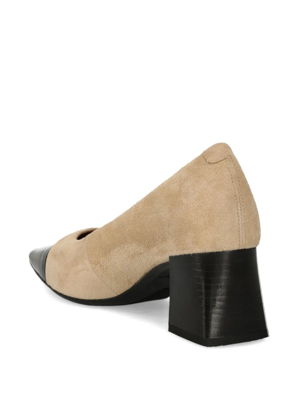 VAGABOND 58mm Altea suede cap-toe pumps Neutrals