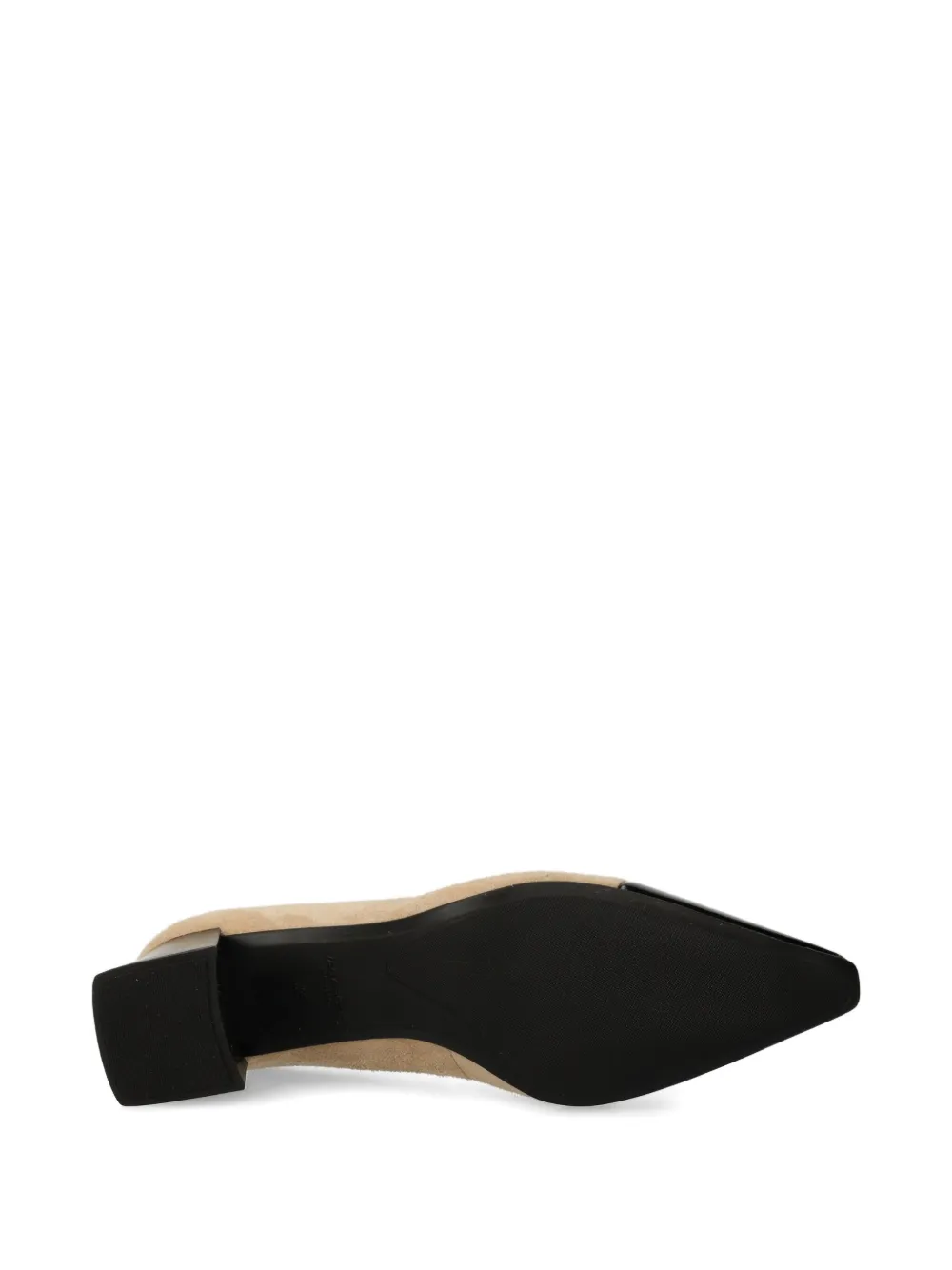 VAGABOND 58mm Altea suede cap-toe pumps Neutrals