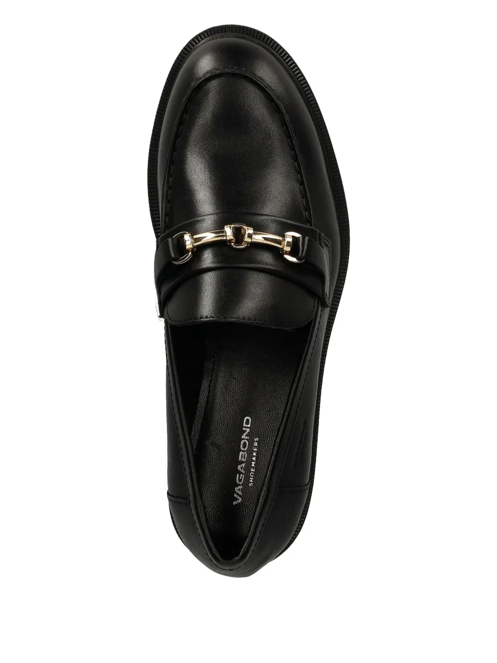 VAGABOND Amina chain-link loafers Black