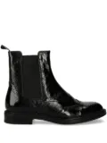 VAGABOND 30mm Amina patent leather Chelsea boots - Black
